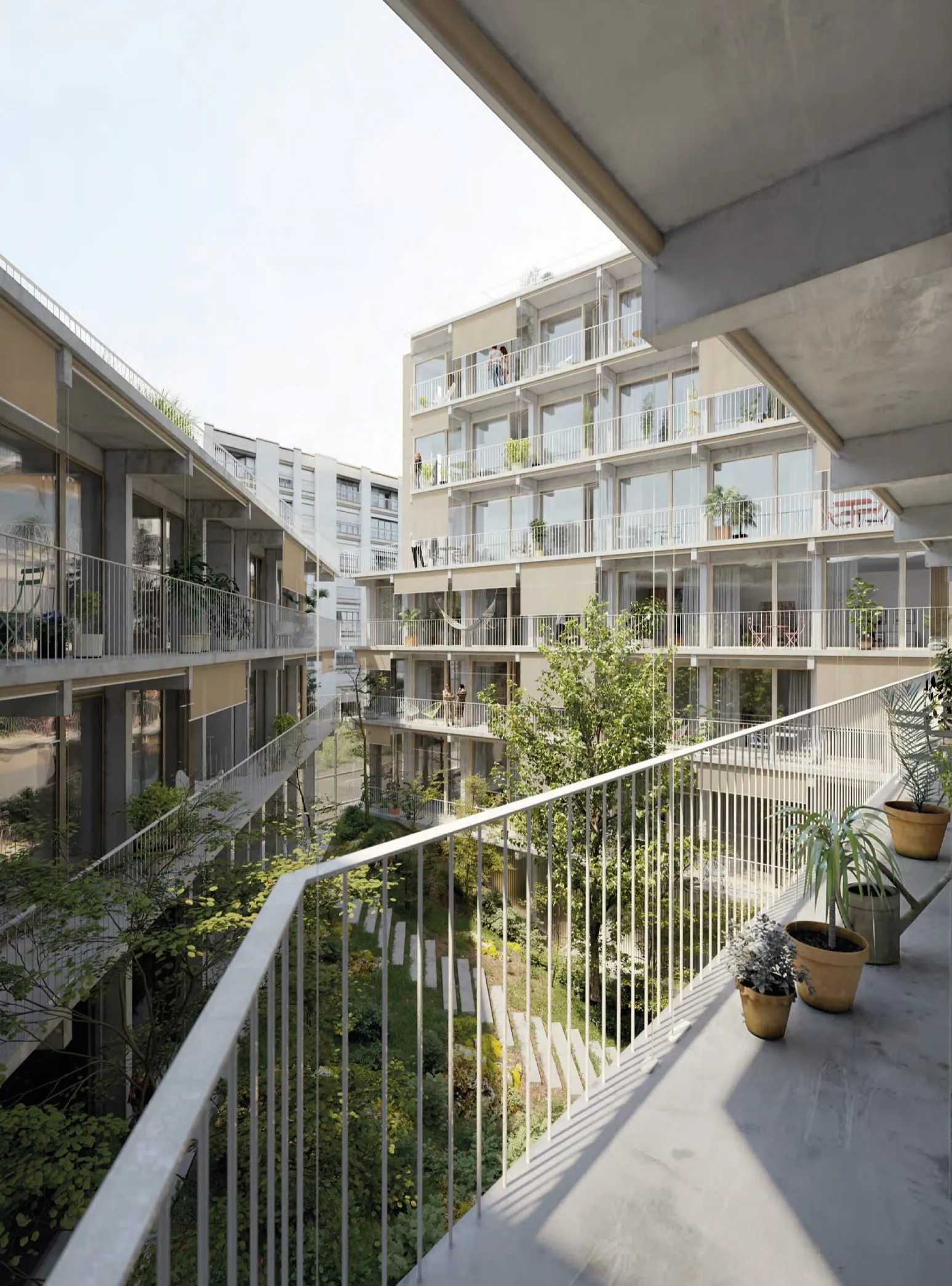 Construction d’un ensemble immobilier de trois bâtiments de logements et de bureaux  - photo 1