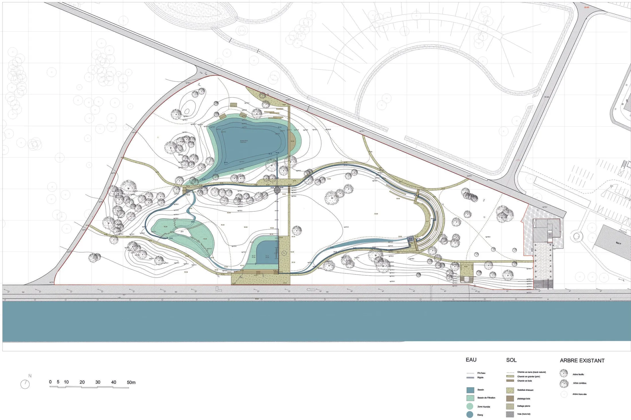 Création d’un parc autour de l’eau - photo 6